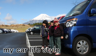 富士洞窟探検車中泊旅行
